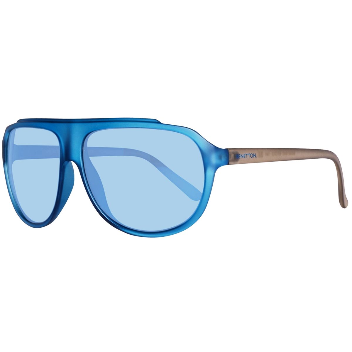 Pilotenbrille mit grünen Spiegelgläsern