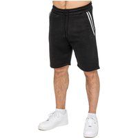 Herren Fleece-Shorts mit Streifen