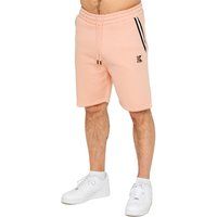 Herren Fleece-Shorts mit Streifen