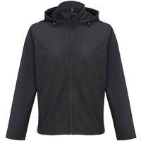 Herren Softshelljacke mit Kapuze