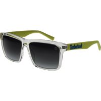 Eckige Vollrand Sonnenbrille mit Logo