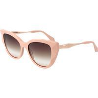 Cat-Eye Sonnenbrille mit Farbverlaufsgläsern