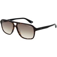 Pilotenbrille mit Schildpattmuster Rahmen