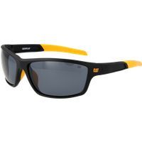 Schwarze Rechteckige Polarisierte Sonnenbrille