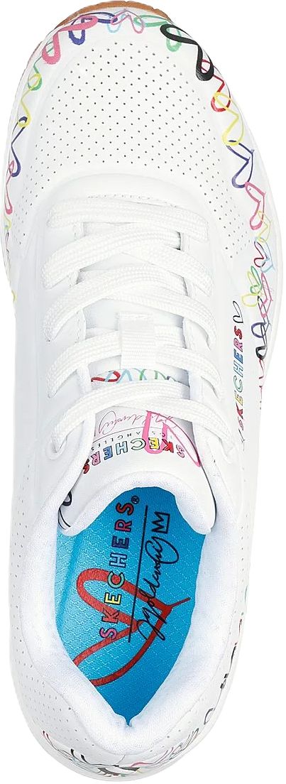 SKECHERS® Uno Sneaker "Love all Around", Belüftungslöcher, für Damen, weiß, 36