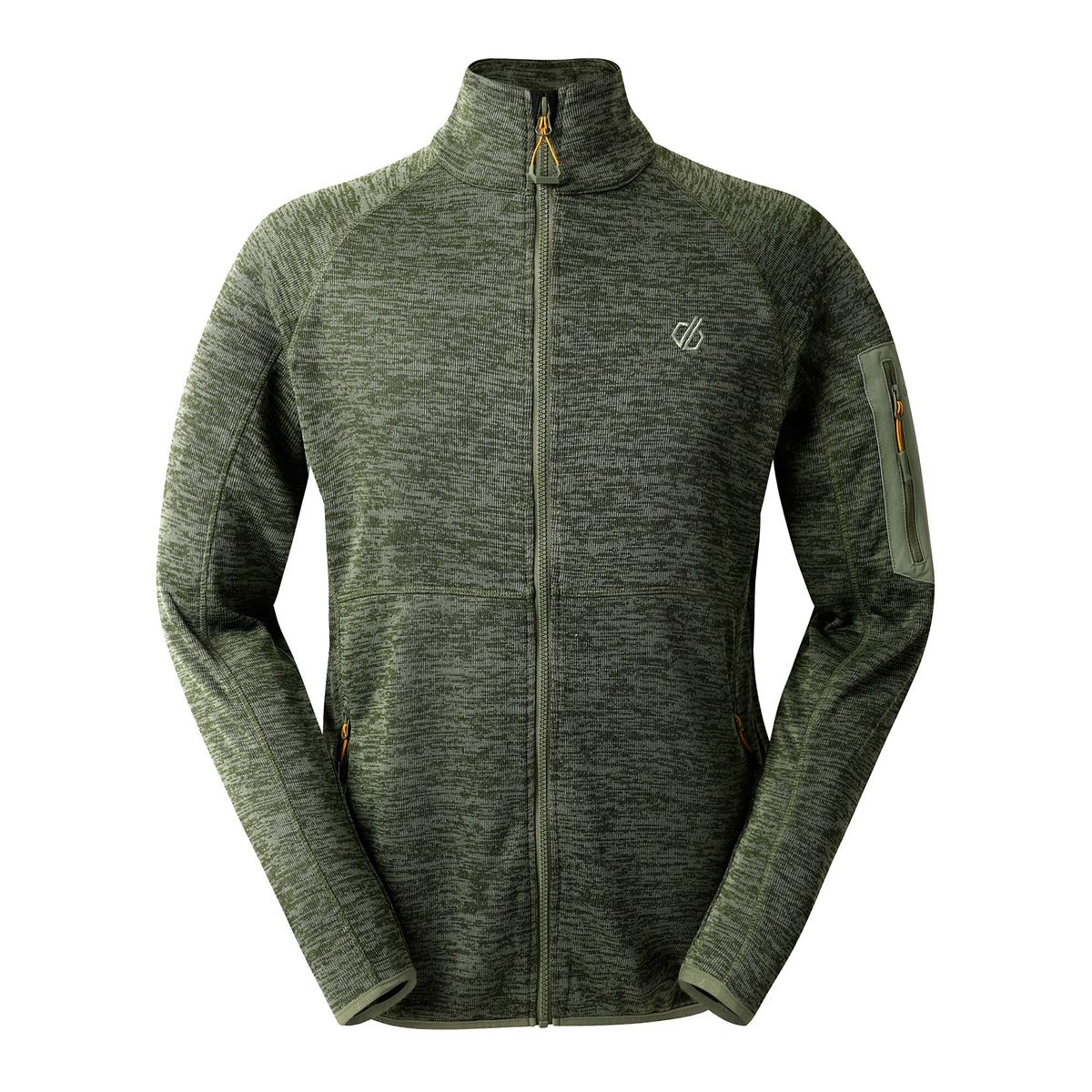 Herren Fleecejacke mit durchgehendem Reißverschluss