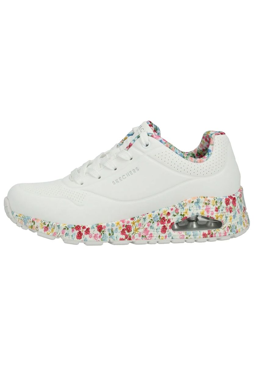 SKECHERS® Uno Sneaker "Majestic Garden", Memory Foam, für Damen, weiß, 36