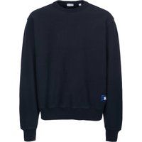 Übergroßes Baumwoll-Sweatshirt mit Rundhalsausschnitt
