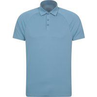Mountain Warehouse - Poloshirt Leicht für Herren (Hellblau)
