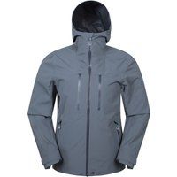 Mountain Warehouse - "Kailash" Jacke, wasserfest 2,5 Lagen für Herren (Dunkelgrau)