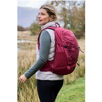 Mountain Warehouse - Rucksack "Pace", 30L (Dunkelrot)
