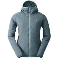 Isolierte Damenjacke mit Kapuze und Steppung