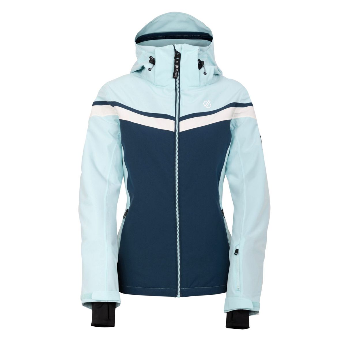 Dare 2B - "Flurry" Skijacke für Damen (Wasser Blau/Dunkel-Jeansblau)