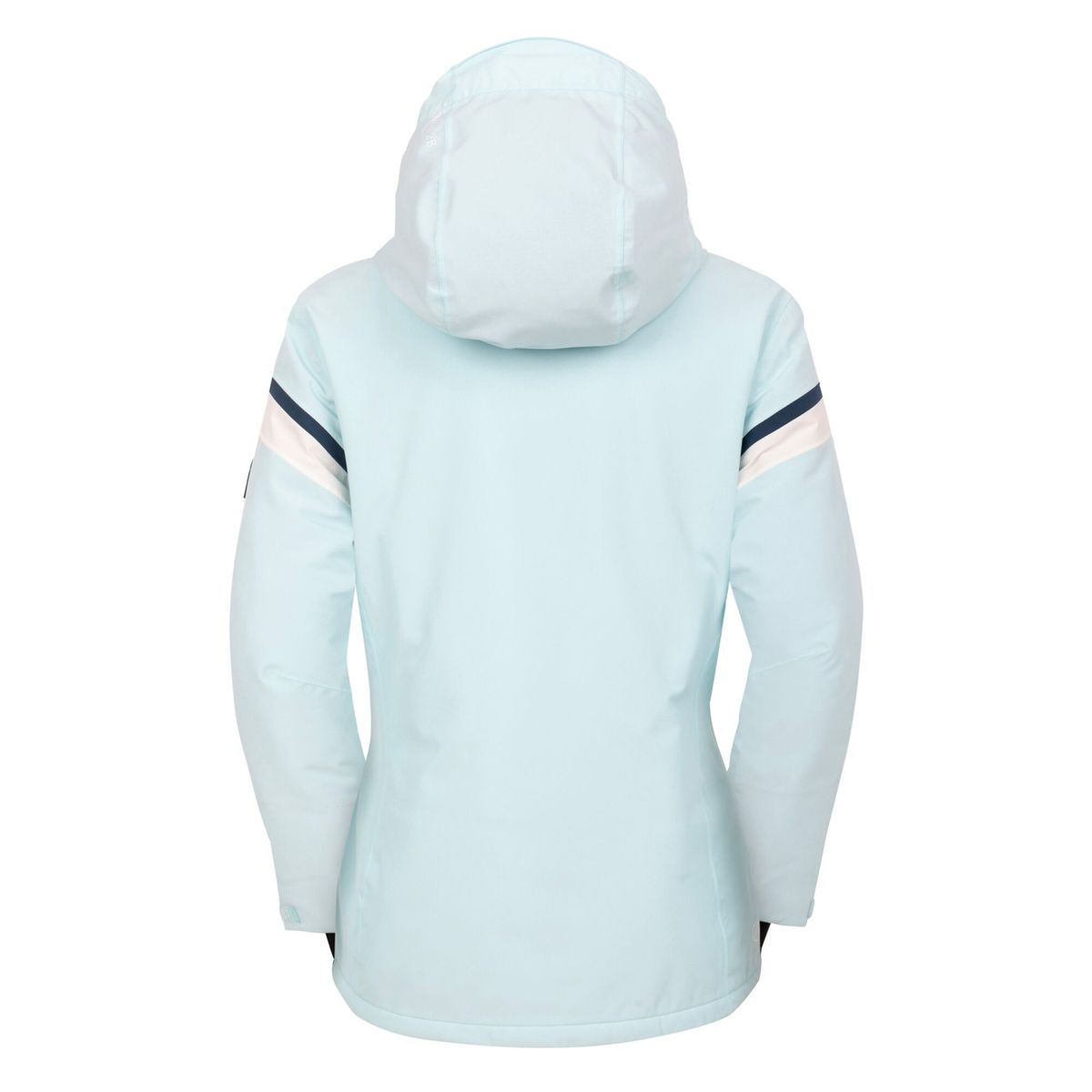 Wasserdichte Skijacke mit Chevron-Detail
