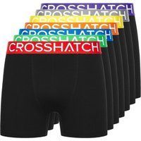 Crosshatch - "Septet" Boxershorts für Herren(7er-Pack) (Bunt)