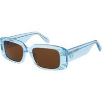 Retro Rechteckige Sonnenbrille mit getönten Gläsern