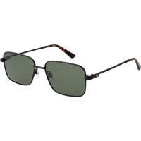 Rechteckige Sonnenbrille mit Metallrahmen