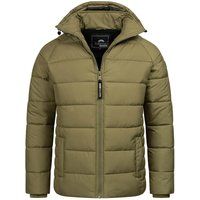 Herren Steppjacke mit Kapuze