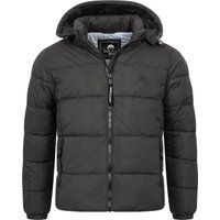 Herren Winter Steppjacke mit Kapuze