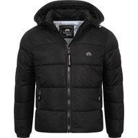 Herren Winter Steppjacke mit Kapuze