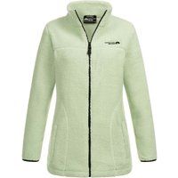 Damen Sherpa Fleecejacke mit Reißverschluss