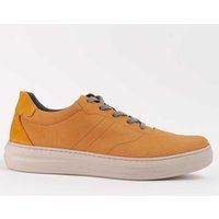 Lässiger Low-Top-Sneaker aus Leder