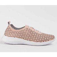 Lasergeschnittener Oxford-Sneaker aus Leder