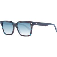 Quadratische Sonnenbrille mit Havana-Muster
