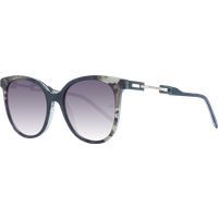 Cat-Eye Sonnenbrille aus grünem Acetat