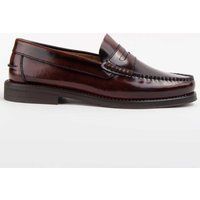 Klassischer Penny Loafer aus Leder für Herren