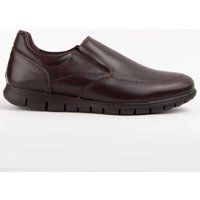 Klassischer Leder Slipper Loafer