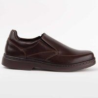 Herren Leder Slipper Loafer Schuh