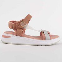 Sportliche Plateausandalen mit verstellbaren Riemen