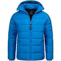 Gesteppte Herren Pufferjacke mit Kapuze