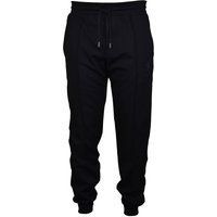 Schwarze Jogginghose aus Jersey-Strick