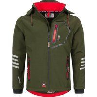 Herren Softshell Outdoor Jacke mit Kapuze