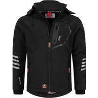Herren Wasserabweisende Softshelljacke mit Kapuze
