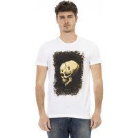 Kurzärmeliges T-Shirt mit Schädelgrafikprint