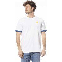 Herren T-Shirt mit Rundhalsausschnitt und Logo