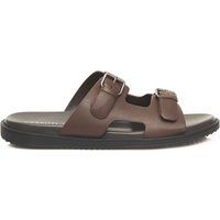 Herren Leder Schnallen Sandale