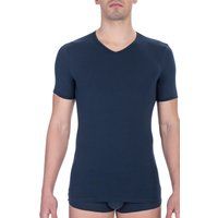 Figurbetontes V-Ausschnitt T-Shirt