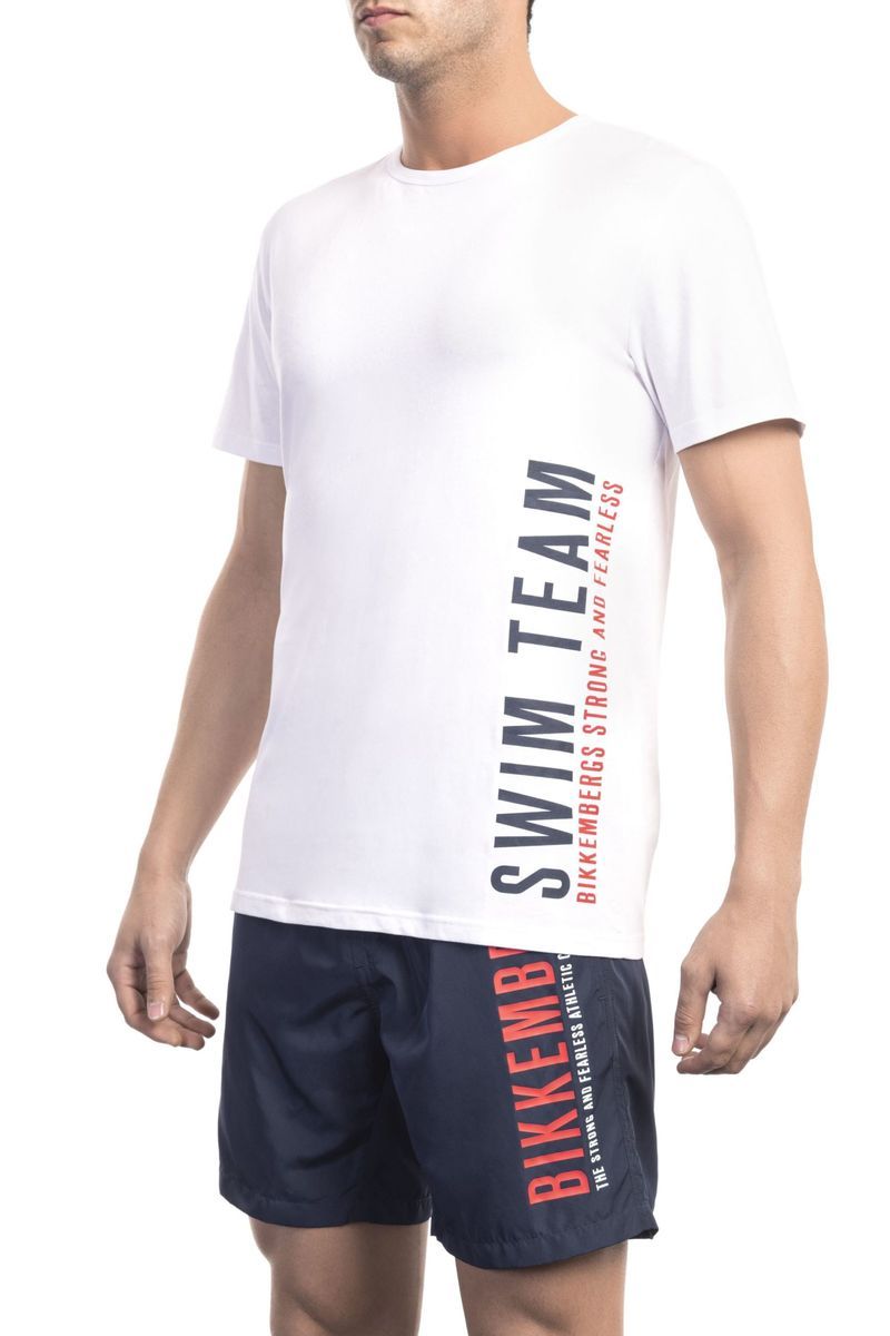 Herren T-Shirt mit Grafikprint und Rundhalsausschnitt