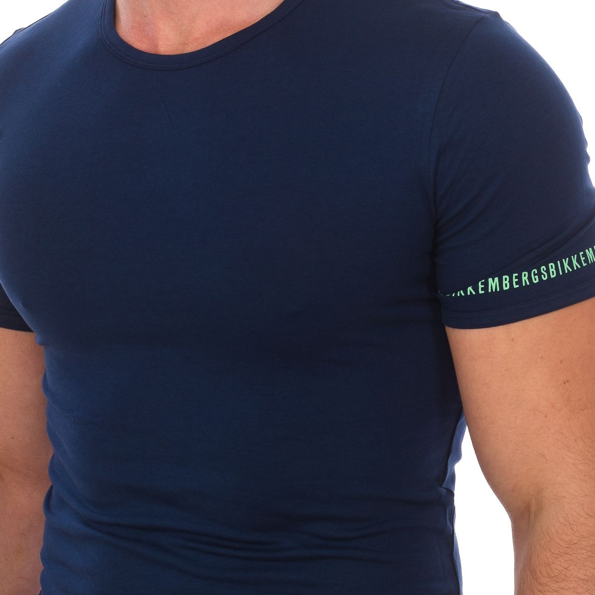 Klassisches Slim-Fit Rundhals-T-Shirt
