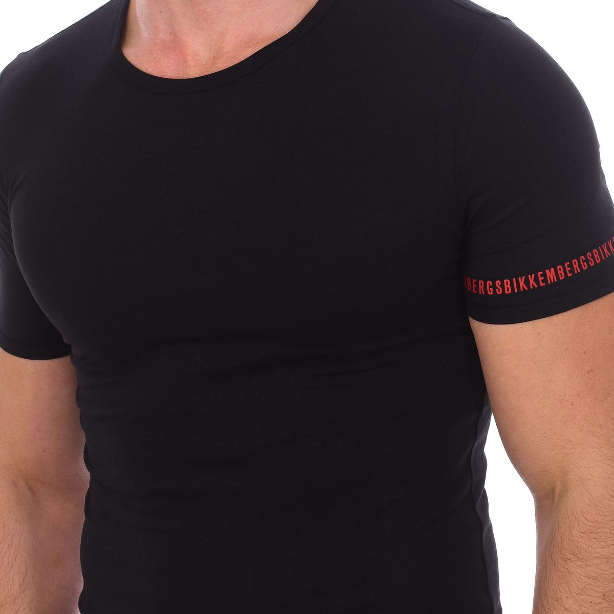 Klassisches Slim-Fit Rundhals-T-Shirt