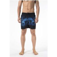 Denim-Print Herren Badehose