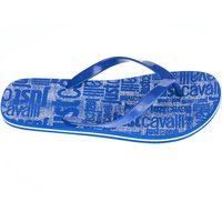 Herren-Zehentrenner mit Denim-Print