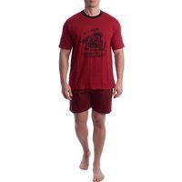 Herren-Pyjama-Set mit kurzen Ärmeln
