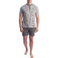 Herren-Pyjama-Set mit kurzen Ärmeln