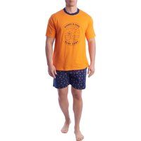 Herren-Pyjama-Set mit kurzen Ärmeln