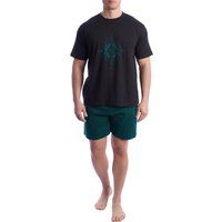 Herren-Pyjama-Set mit kurzen Ärmeln